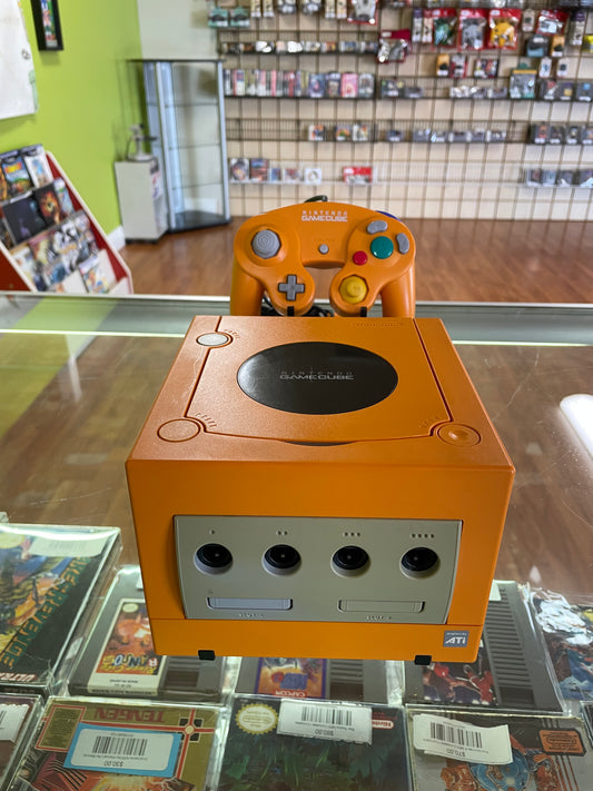 Spice Orange JP System Modded For US Games Gamecube