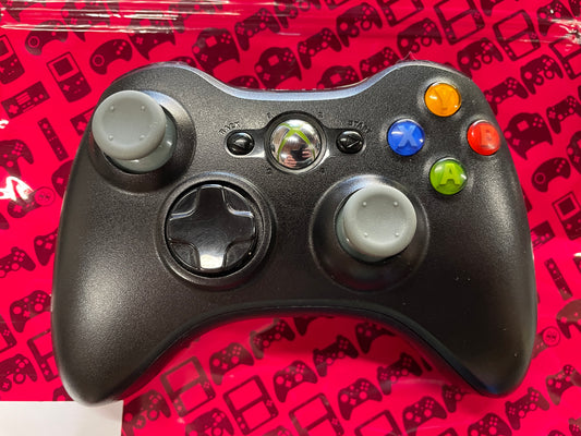 Black Microsoft Xbox 360 Wireless Controller (Model 1403) Xbox 360