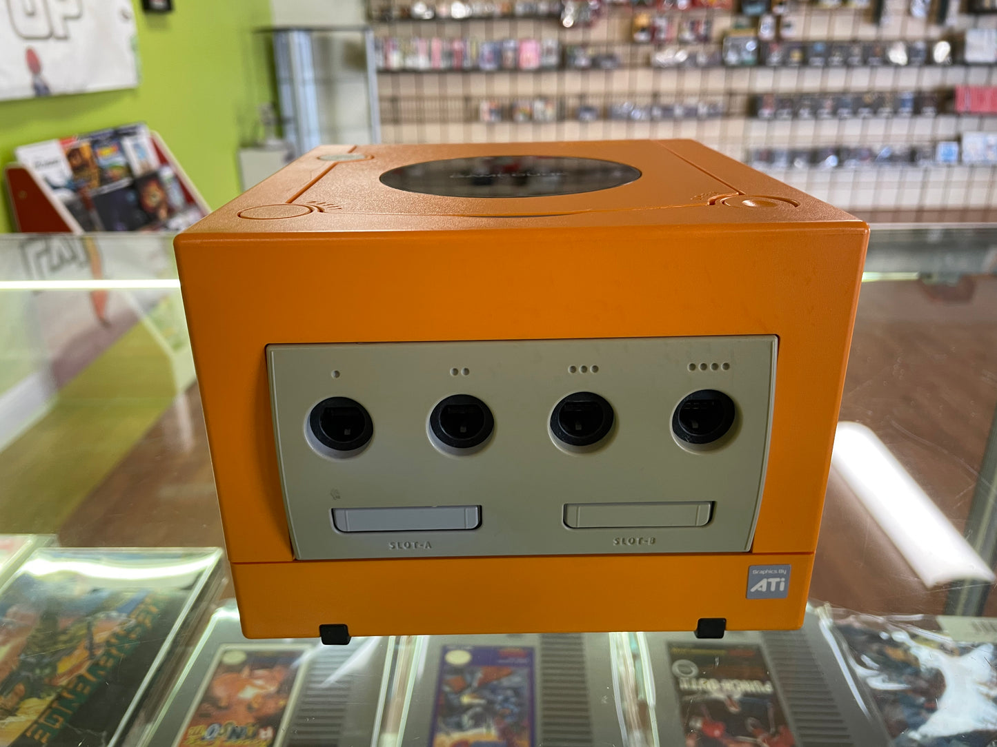 Spice Orange JP System Modded For US Games Gamecube