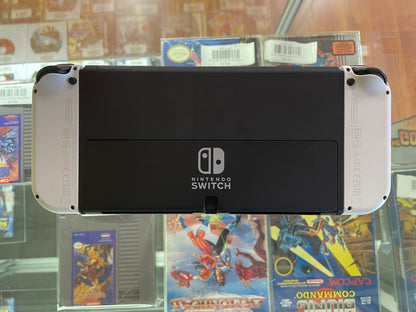 White Nintendo Switch OLED With White Joy-Con Nintendo Switch