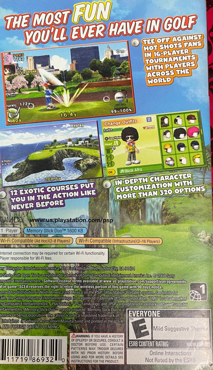 Hot Shots Golf Open Tee 2 PSP
