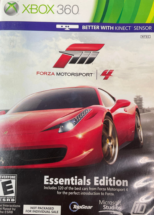 Forza Motorsport 4 Essentials Edition Xbox 360