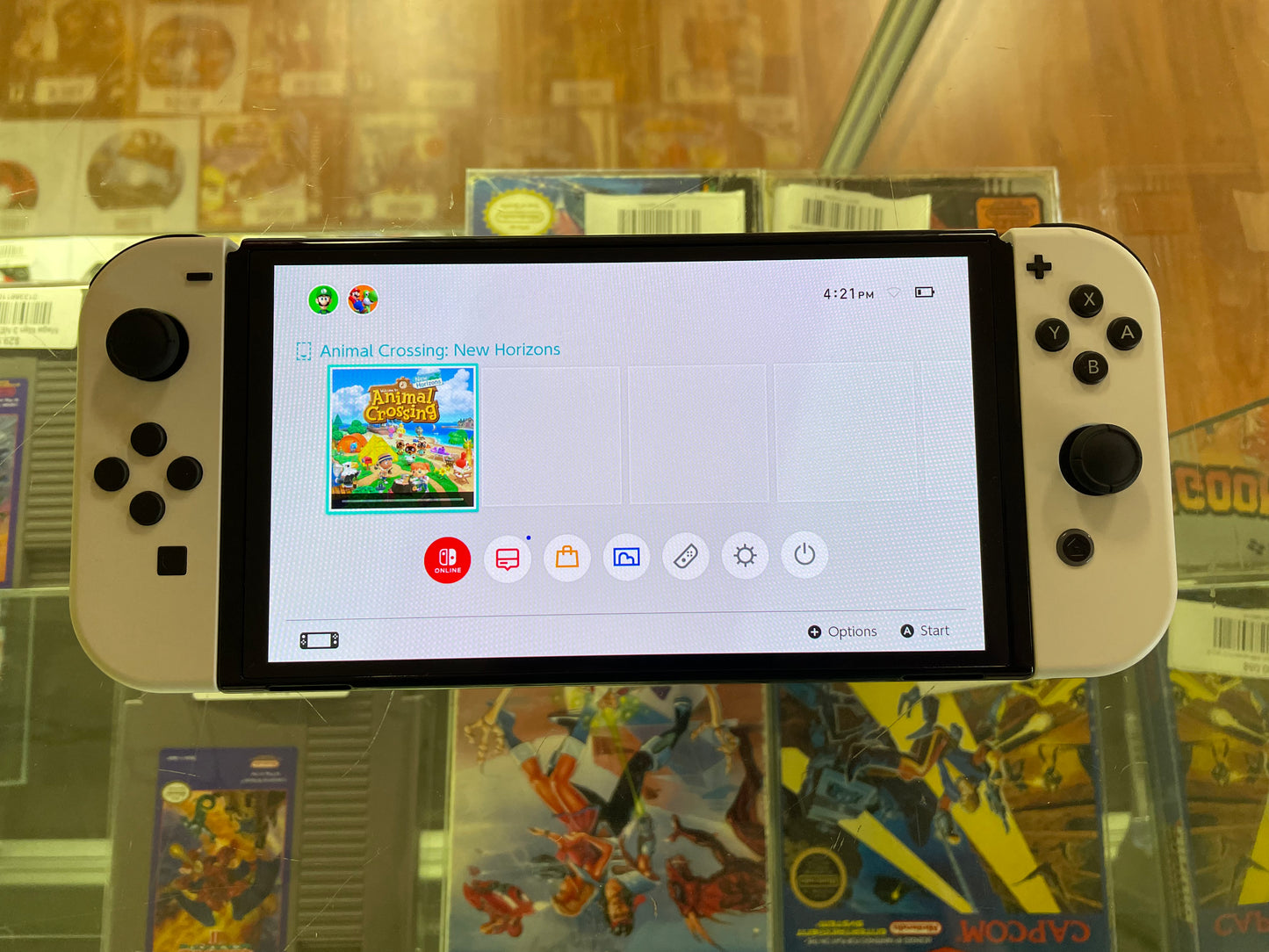 White Nintendo Switch OLED With White Joy-Con Nintendo Switch