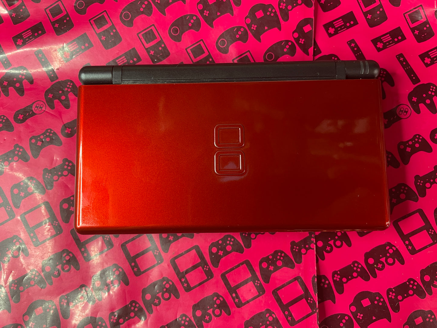 Red Crimson & Black DS Lite Nintendo DS