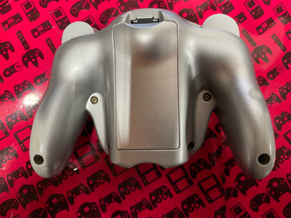 Silver Wavebird Wireless Controller Nintendo Controller (DOL-004 + Receiver DOL-005) Gamecube