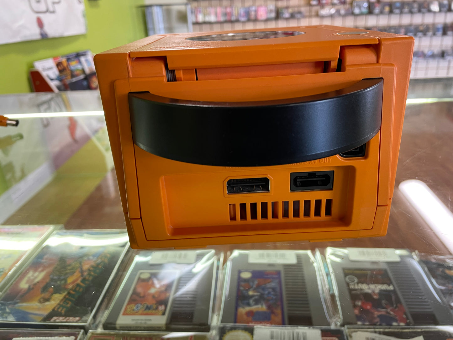 Spice Orange JP System Modded For US Games Gamecube